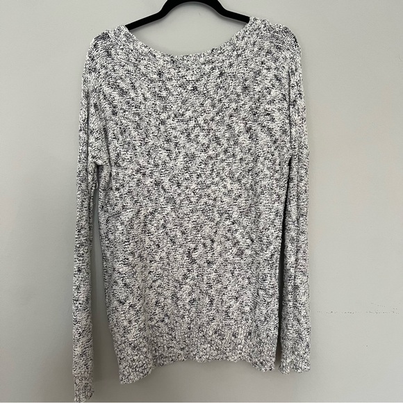 Theory FRETTA B OCEAN TWEED Sweater Large - Picture 4 of 9